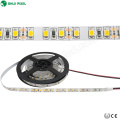 Tira flexível de cor sólida DC12V 24V 120leds 2835 SMD samsung branco quente tira conduzida